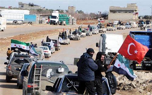 milicias sirias aliadas de Turquía Turquía amenaza con nuevos ataques en el norte de Siria